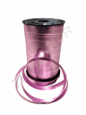 Geschenkband in Metallic-Rosa, 10 mm x 100 m, 6811 Col15