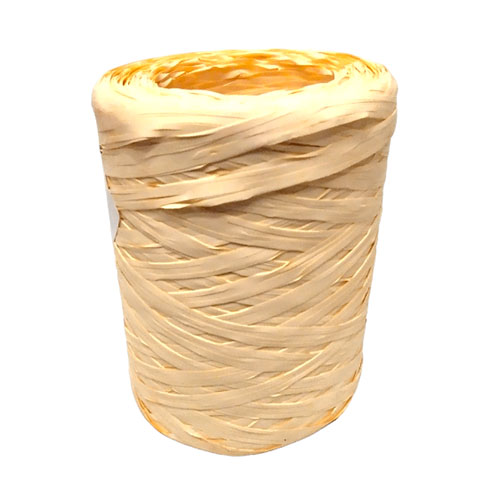 Cremefarbenes Bastband, Rolle 5 mm x 200 m, 6802 Col22