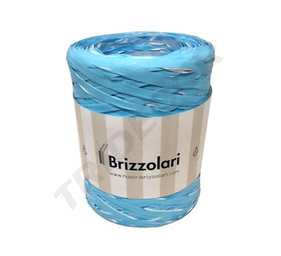 Rouleau de Ruban Raphia Tons Bleus 5mmx200m 68170 Col06