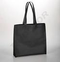 Saco de Tecido Preto 70g/m² com Alça 35X45+12cm 25 unidades/Pacote