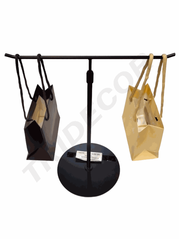 Display a Doppia Simmetria Nero 36 64cm (Altezza)x30cm (Larghezza)x18cm (Base)