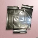 银色哑光袋Sobres Metalizados Plata Con Adhesivo 15X25+4cm 100Unds/Paq