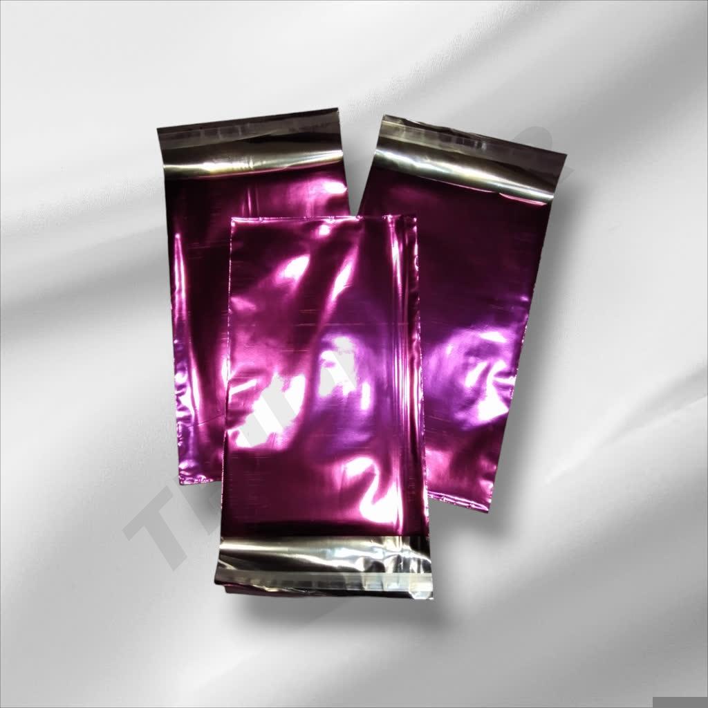 浅紫色哑光袋Sobres Metalizados Fucsia Con Adhesivo 15X25+4cm 100Unds/Paq
