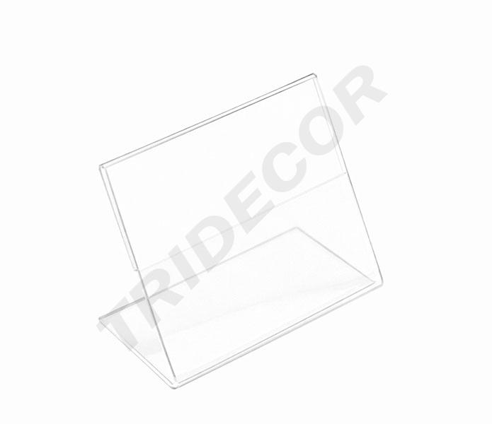 亚克力L型小价目牌Marca Precios de Metacrilato 1000/caja