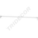 White Metal Shelving Bar 120 cm