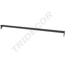 Gray Metal Shelving Bar 120 cm