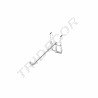 电镀万能钩 gancho de cromado para malla 10cm 200/caja