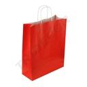 红色礼品纸袋Bolsa Papel Roja 22+10X29cm 25/Pq 300/caja