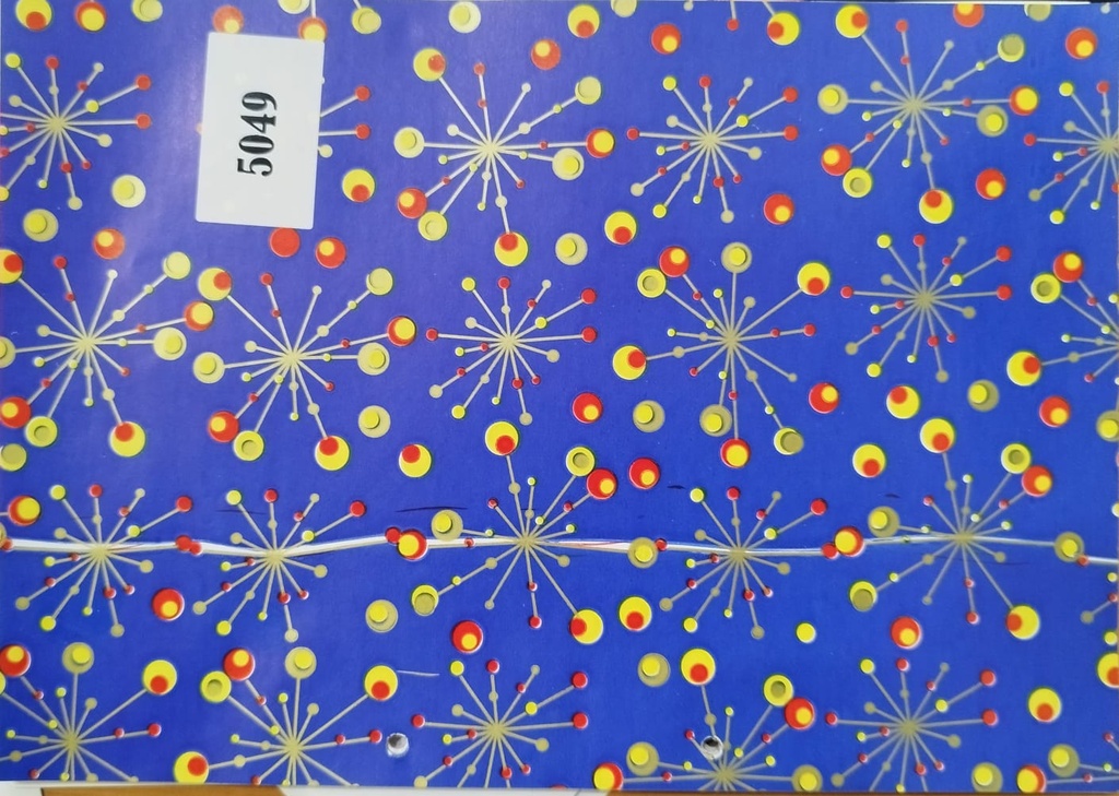 Zeichnung von Geschenkpapier in verschiedenen Rotnuancen