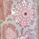 Different Color Red Gift Wrapping Paper Drawing
