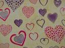 Gift Paper with Wide Stripes Color Silver and Fuchsia 31cm