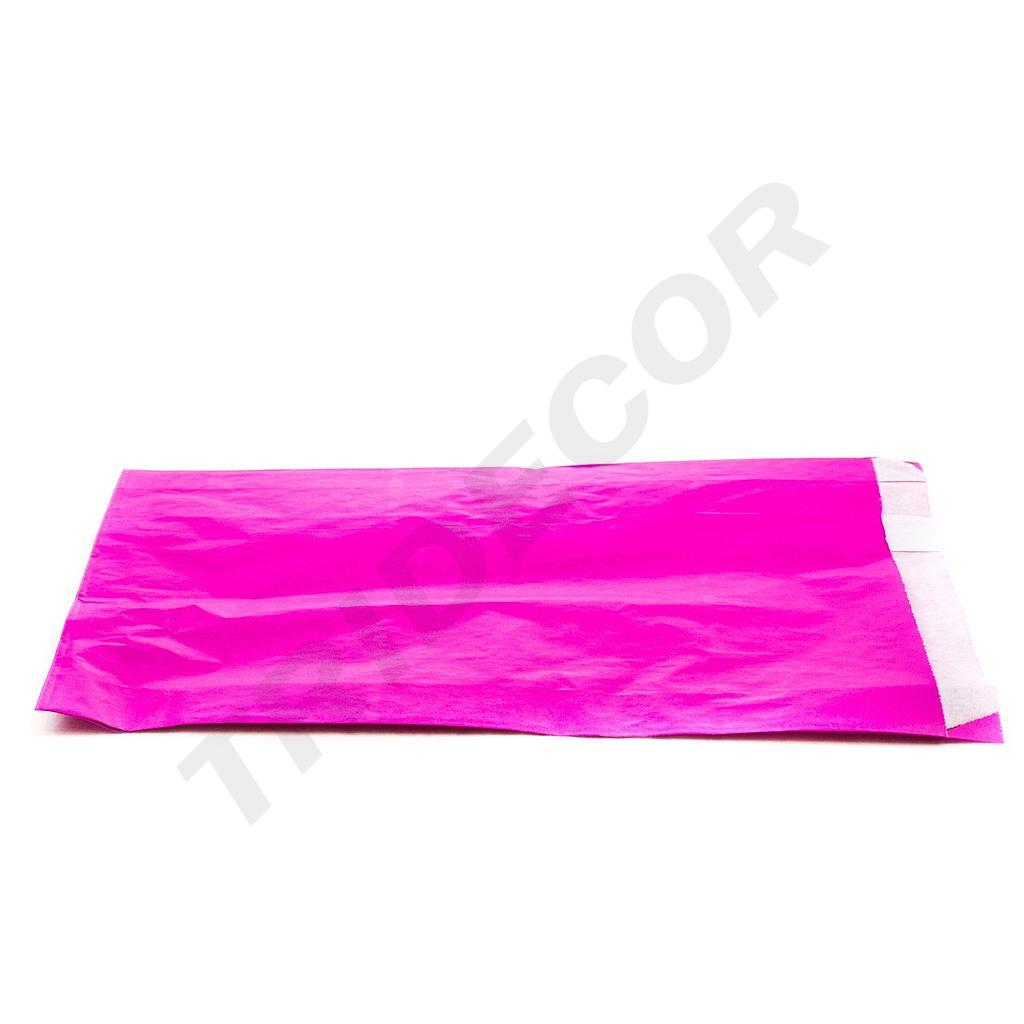 Sobre de Papel de Celulosa Fucsia 3.5X18X29cm 100 unidades