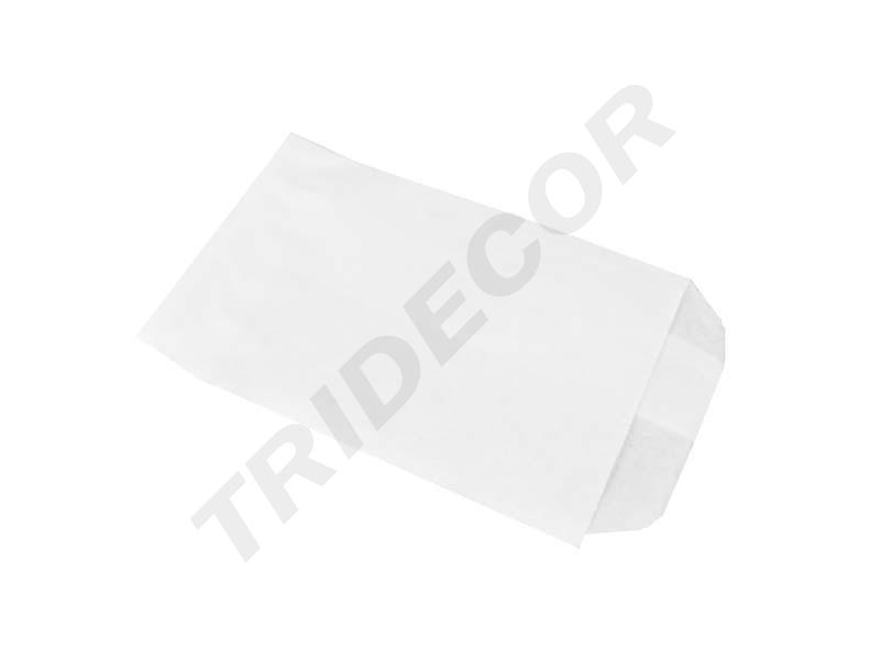 Enveloppe en papier de cellulose blanche 16X9cm 100 unités