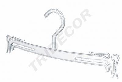 大号塑料内衣架Percha de Plástico Flexible para Lenceria 31cm(10undes/pq) 1000/caja