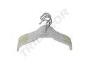 胶合木无杆白色亮光衣架Percha Infantil Blanco Brillo 33cm(5undes/pq)100/caja