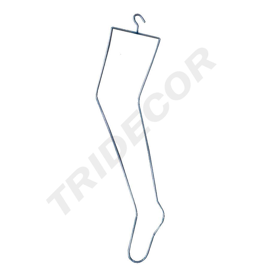 Umeraș metalic 82cm pentru ciorapi