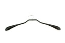 Perchas Revestidas en Goma Color Negro 42 cm 5 unidades