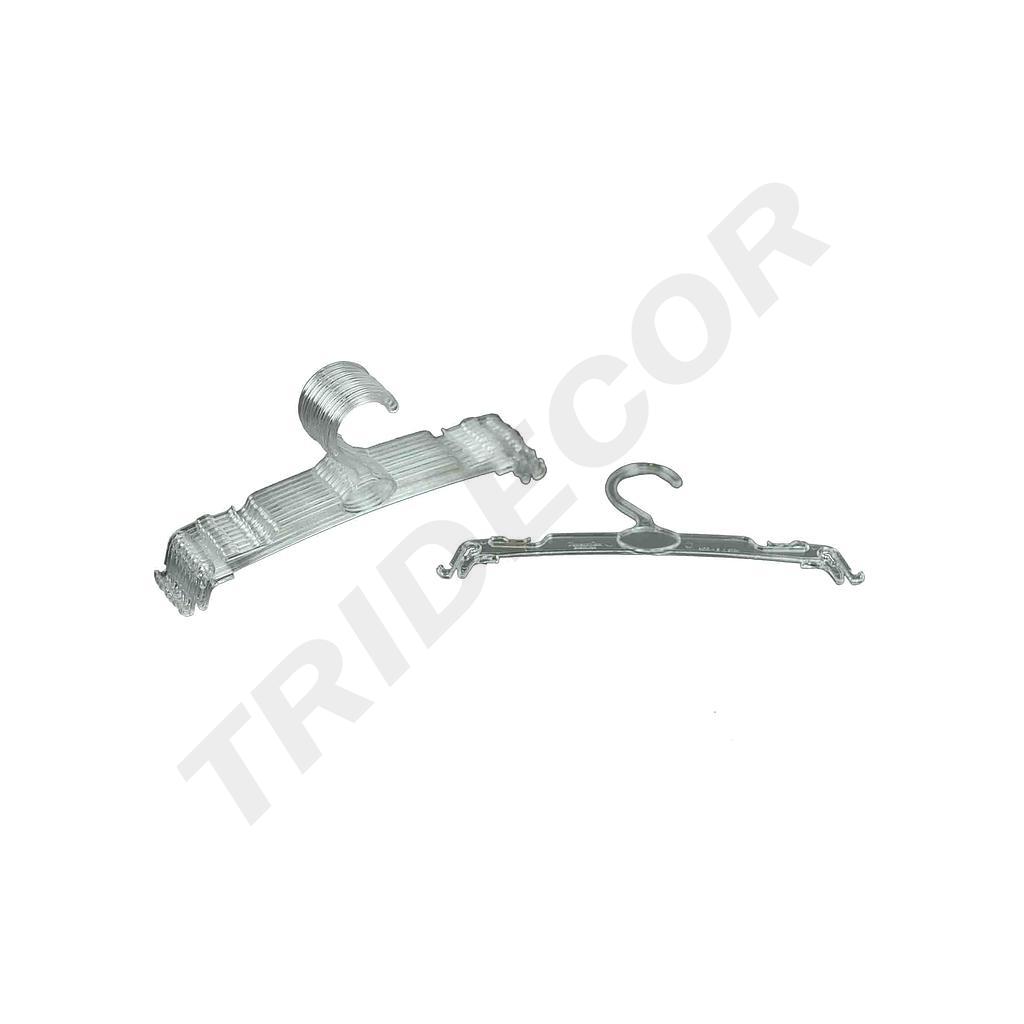 Rigid Plastic Hanger for Lingerie 10 units