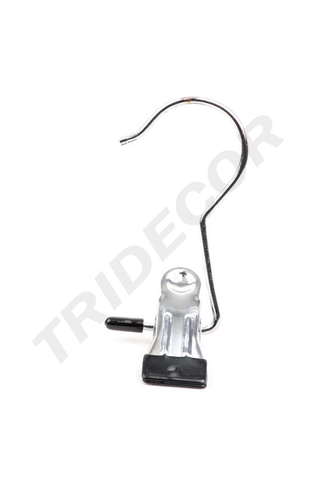 Percha Individual de Metal con Pinza 10 Unidades