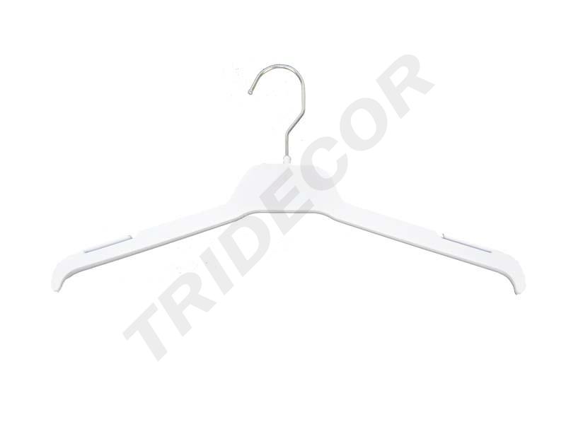 Cabide Infantil de Plástico Branco 32cm
