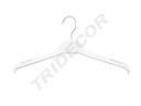 Cabide Infantil de Plástico Branco 32cm