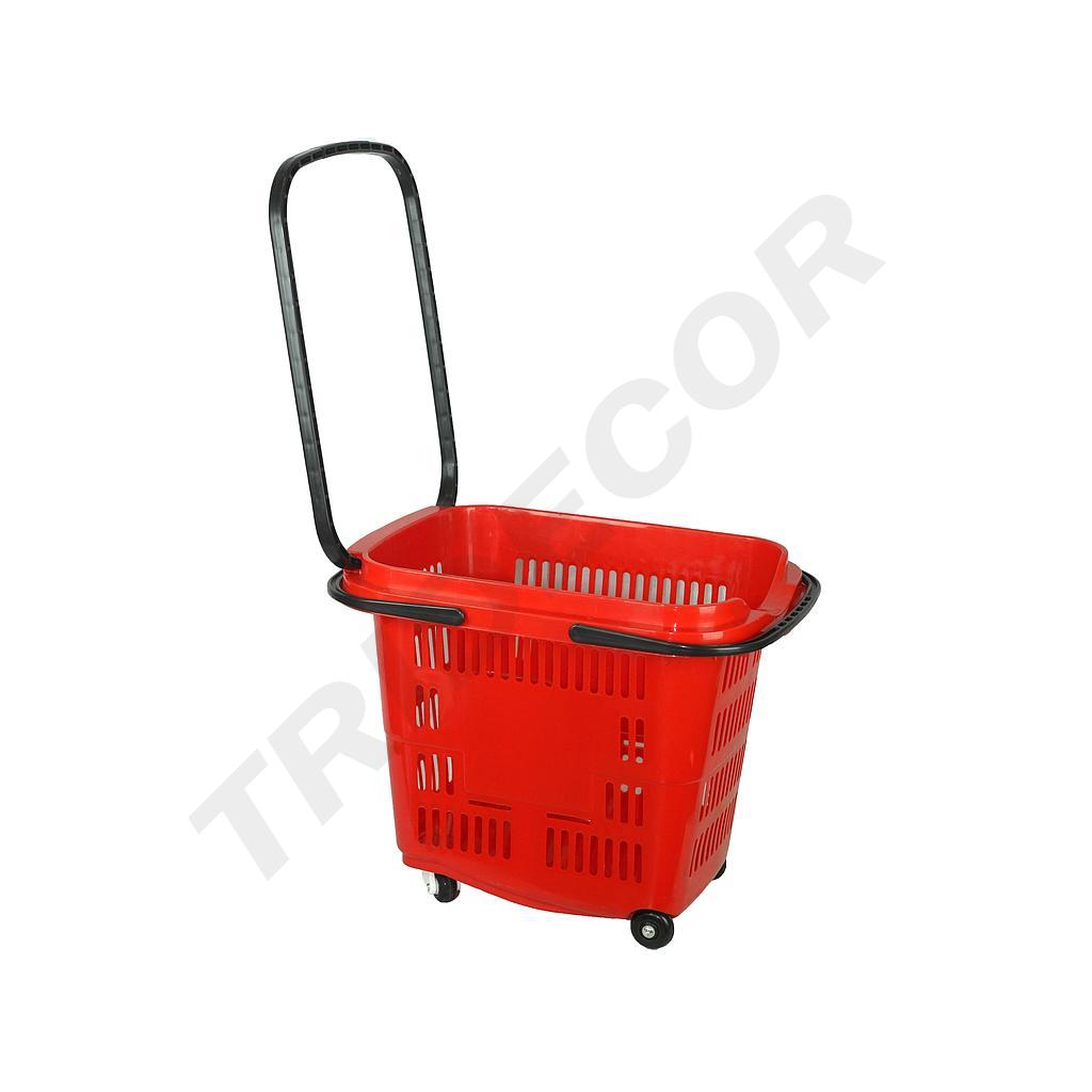 Shopping Basket 50 L Color Red