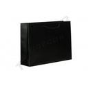 Borse di lusso con manico a coulisse 35X9X25cm Nere 12 unità
