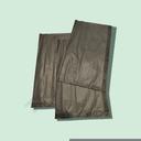 黑色纤维素纸信封 30+8X50厘米 50个装