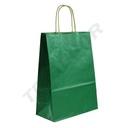 Sacs en papier kraft verts 41x32x13 cm