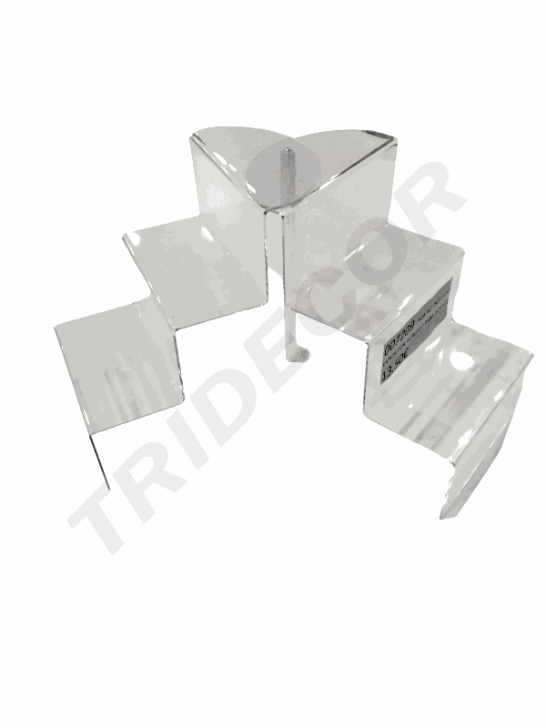 亚克力二层展示架Expositor Doble Altura 57X20X30cm 20/caja