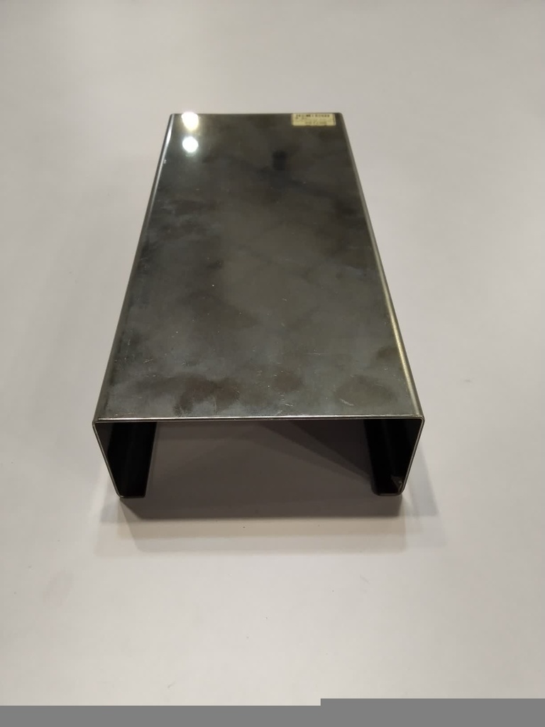 Expositor De Acero Inox De 1 UNIDADES 280X120X50Mm