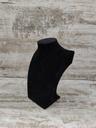 Expositor De Collar Terciopelo Negro 22x15x8,5cm