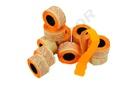 Rouleau d'étiquettes orange 26X16mm 12/Rouleau