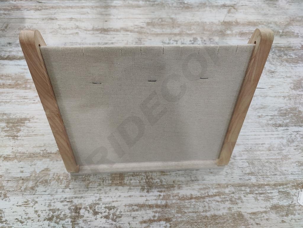 木质和亚麻项链展示 Expositor para Collar Madera y Lino