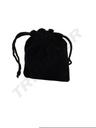 Black Velvet Bag with Drawstring 7X9cm 50U/Pack