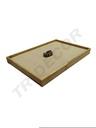 麻布戒子盒 Expositor Joyería Madera Con Lino 50Und/caja