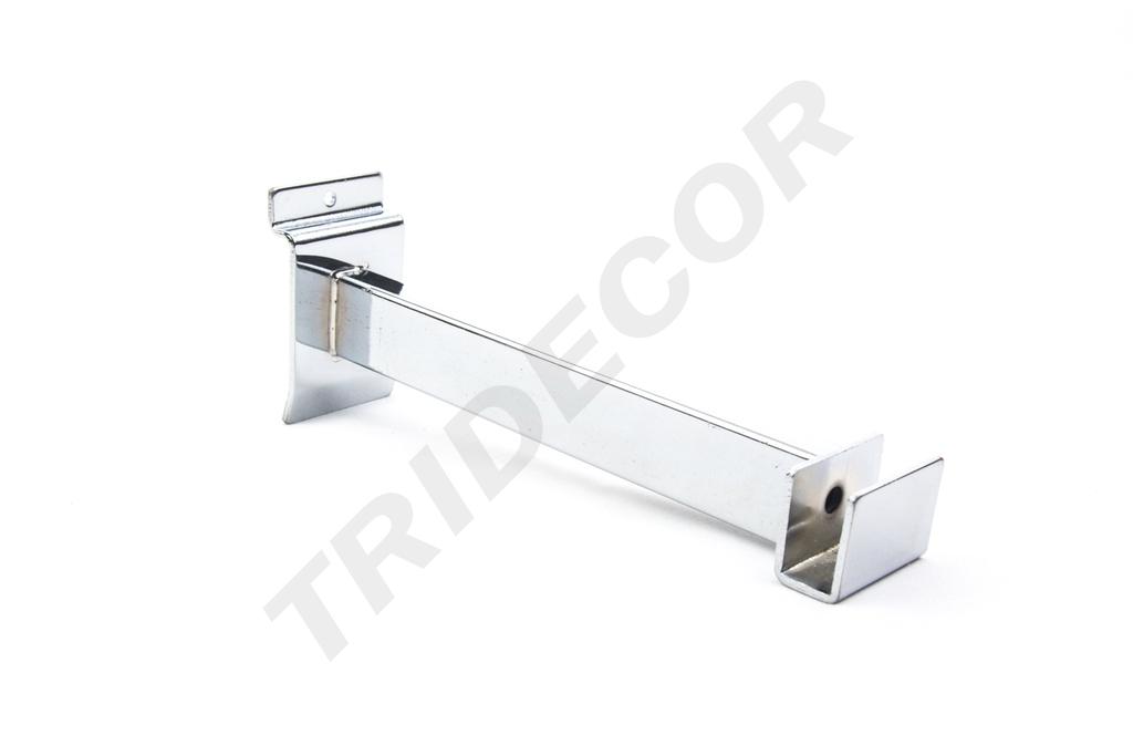 Soporte De Barra Rectangular Para Panel De Lamas 25 cm