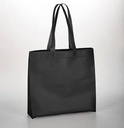 Sac en tissu noir 70Gsm avec poignée 50X40+12cm 25 unités/paquet