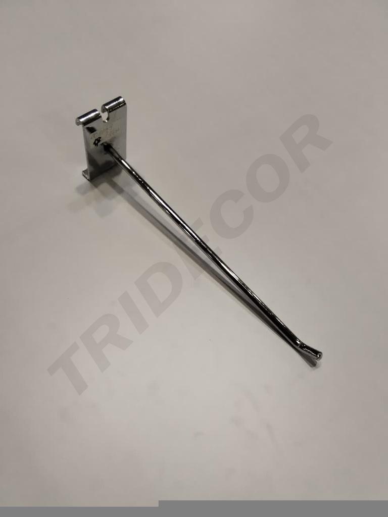 Gancio in cromo per rete, 100 unità/scatola, lunghezza 30cm, filo di 8mm
