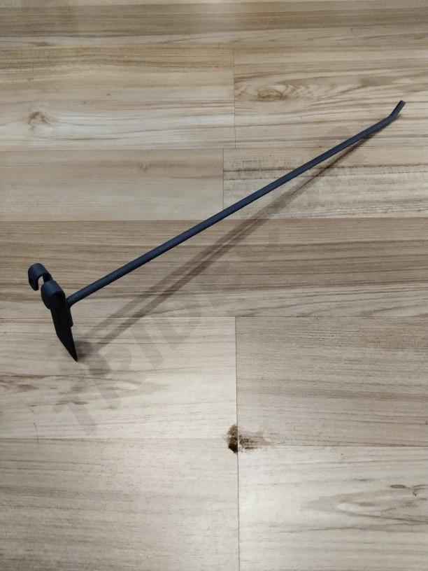 Ganchos grises para sistema de malla 35cm 6mm 200 unidades/caja