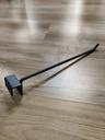 Cârlige gri mate pentru tub rectangular 25cm 6mm 200 de unități/cutie