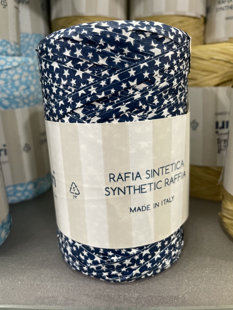 68244mm 5X100m Marineblauer Stern, Farbe 08