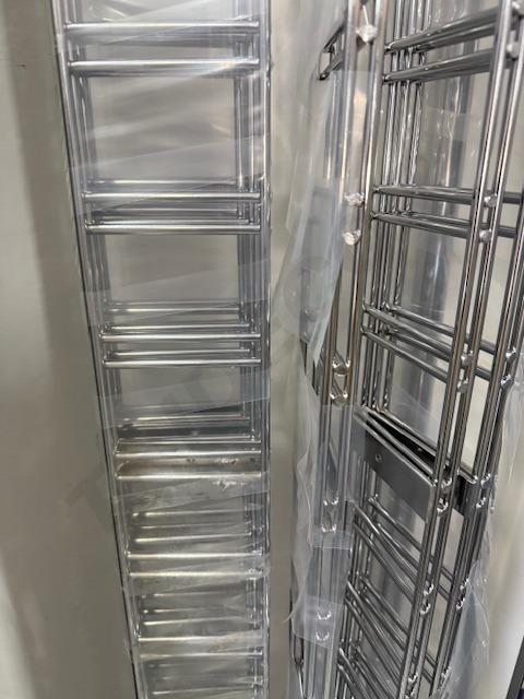 Grille Chromée Fermeture Éclair Double Marge 240cm