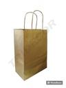 Gold-Kraftbeutel Xs 18+8x24cm 450 Einheiten/Karton