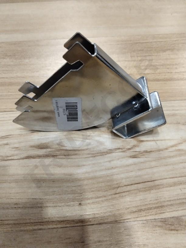 Zentraler Stützreißverschluss und Vierkantrohr