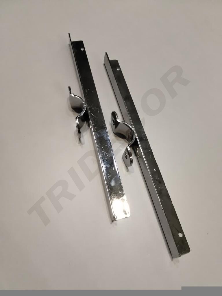 Support d'étagère double pour tube de 25 mm