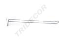 Doppio gancio per pannello a doghe, 35 cm, 6 mm