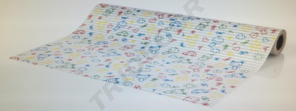 Dibujo de Papel de Regalo de Diferentes Colores Rojos