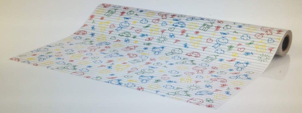 Papel de Regalo de Diferentes Colores y Dibujos Infantil 62cm 4kg