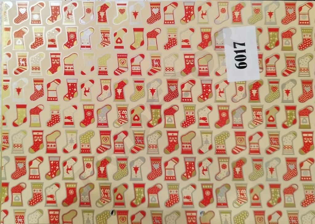 Papel de Regalo Botas Navidad 31cm 2kg